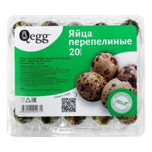 Яйцо перепелиное Эко-птицефабрика 20 шт