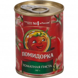 Паста томатная ПОМИДОРКА, 140г (Россия, 140 г)
