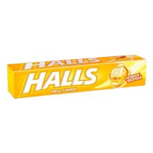 Карамель леденцовая Halls со вкусом меда и лимона 25 г