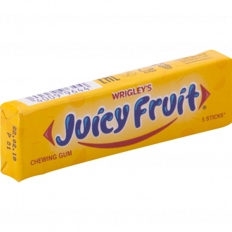 Жевательная резинка WRIGLEY'S Juicy fruit, 13г (Россия, 13 г)