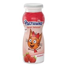 Йогурт питьевой детский Растишка земляника с 3 лет 1,6% БЗМЖ 90 мл